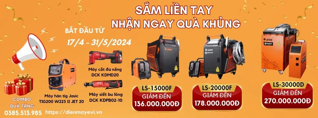 Những Lưu Ý Khi Sử Dụng Máy Hàn LASER JASIC LS-15000 & LS-2000