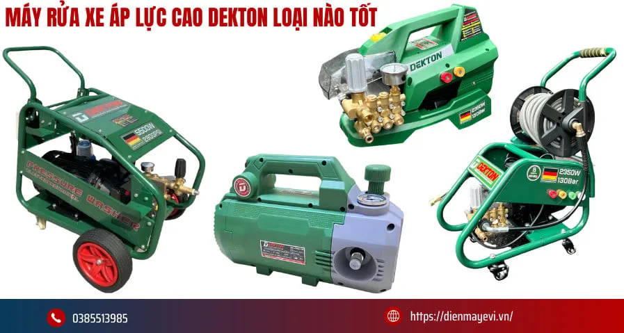 Máy rửa xe gia đình giá rẻ, chất lượng và chính hãng tại Điện Máy EVI !
