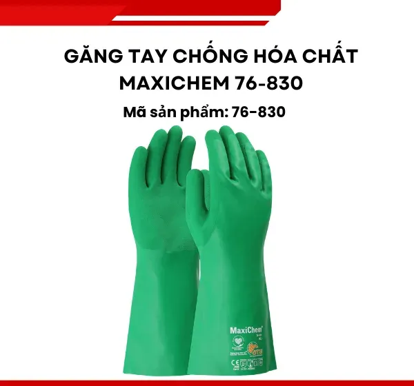 Găng tay chống hóa chất MaxiChem 76-830