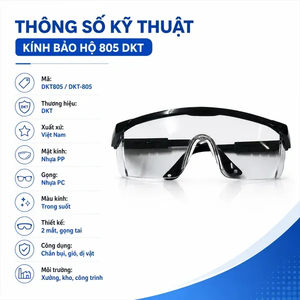 Kính Bảo Hộ 805 DKT