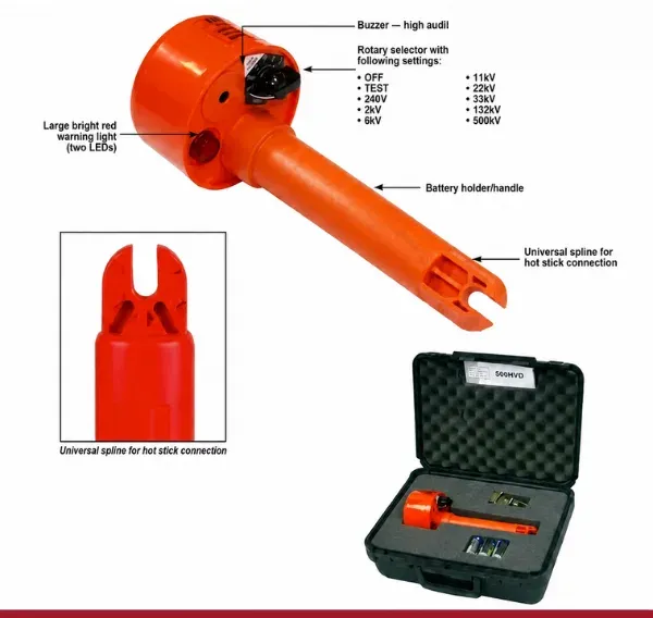 Bút thử điện cao áp Salisbury 500KV VOLT DETECT SELF TEST 4644-ES