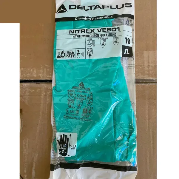 Găng Tay Chống Hóa Chất Deltaplus VE801