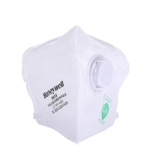 Khẩu trang chống bụi trắng có van H910Plus KN95 đeo qua đầu