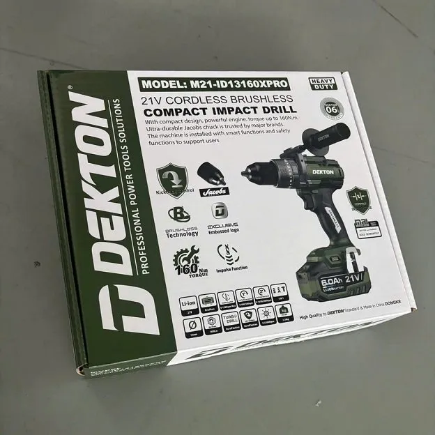 Khoan pin Dekton M21-ID13160XPRO chưa có pin sạc