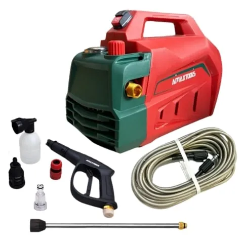 Máy rửa xe Amaxtools ARX2680 Trang bị công suất 2680W. Áp lực nước lên đến 160bar