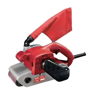 Máy chà nhám băng DCK KST610 Trang bị công suất lên đến 1200W. Tốc độ dây curoa 500 vòng/phút.