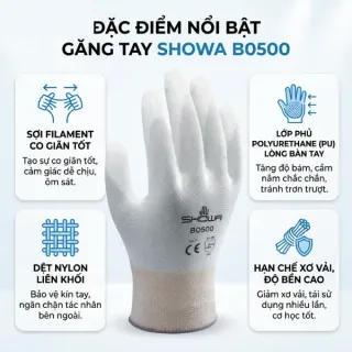 Găng Tay Bảo Hộ Showa B0500