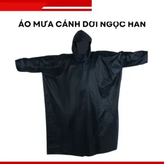 Áo mưa cánh dơi Poly/PVC 2 lớp Ngọc Hân