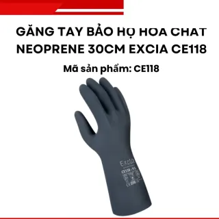 Găng tay bảo hộ hóa chất Neoprene 30cm EXCIA CE118