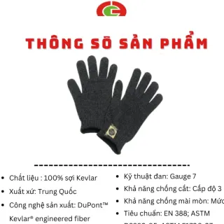 Găng tay chống cắt cơ khí lắp ráp BK-KV18