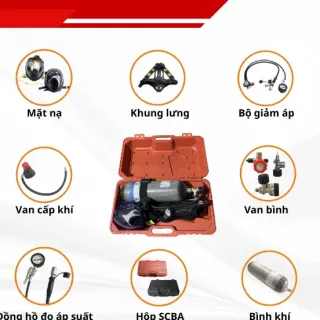 Thiết bị trợ thở cá nhân SCBA 6.8L KHZ10
