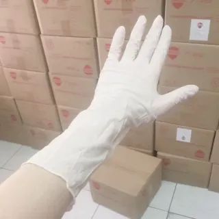 Găng Shirudo Nitrile phòng sạch 12 inch, 6 gram, không bột