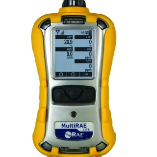 Máy dò đa khí MultiRAE Lite có bơm CO2 (IR)/H2S/CO/NH3/O2