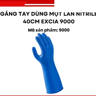 Găng tay dùng một lần Nitrile 40cm EXCIA 9000