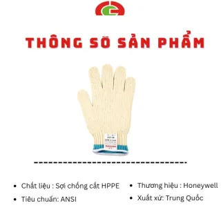 Găng tay cơ khí chống cắt KVPF7