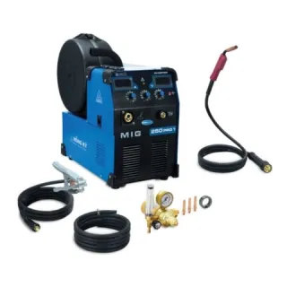 Máy hàn mig Hồng Ký MIG 250Pro1 hàn được trên vật liệu mỏng 0.8mm, độ ngấu đạt tới 3mm với mối hàn 1 lớp