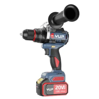 Máy khoan pin YUP YP20 DR13B (bộ 2 pin/4Ah & sạc)