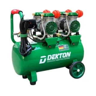 Máy nén khí không dầu Dekton DK-AC2945Plus công suất 3HP lên hơi nhanh chỉ mất 1 phút 20 giây