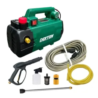 Máy rửa xe cao áp Dekton DK-CWR2800Plus Công suất 2800W Motor không chổi than dây đồng. Áp lực nước 180bar