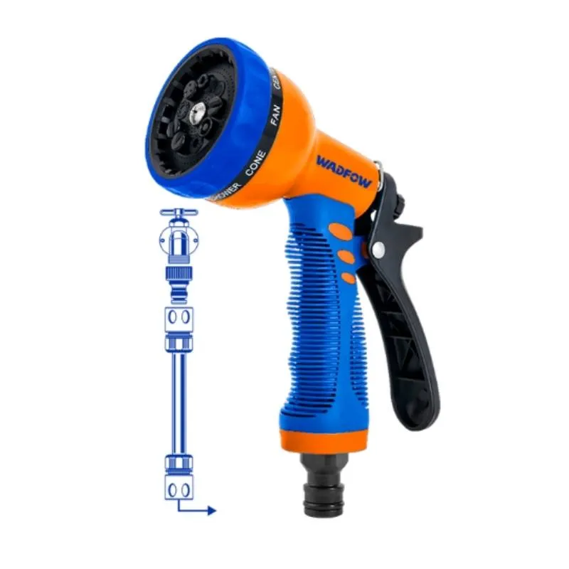 Vòi xịt nhựa 9 chế độ WADFOW WNE9E34