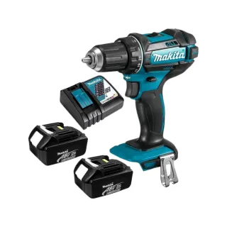 Máy khoan pin cầm tay Makita DHP482RAE Lực siết tối đa : Cứng / Mềm 62Nm / 36Nm, khả năng khoan : Thép/Gỗ/Tường:13/38/13 mm