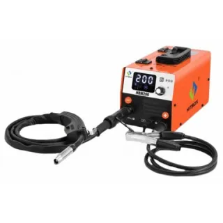 Máy hàn mig Hitbox HBM200 tích hợp 2 chức năng hàn que (MMA) và hàn MIG không dùng khí.
