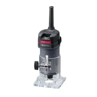 Máy phay gỗ Kyocera  ATR50A Với công suất là 500W. Chấu bóp 6mm giúp cắt rãnh, phay cắt mặt đứng, mặt nghiêng chính xác
