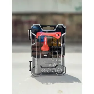 Bộ dụng cụ tua vít chữ T 2 chiều 24 chi tiết AMAXTOOLS CBTV-24