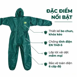 Quần áo BHLĐ chống hóa chất model MC4000
