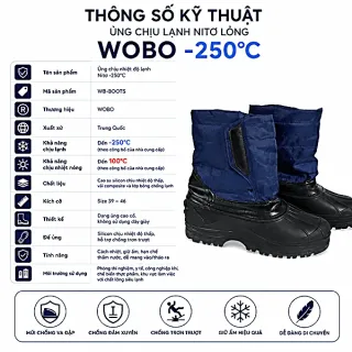Ủng chịu nhiệt độ lạnh Nitơ -250C
