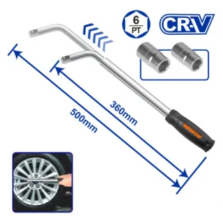 Cờ lê bánh xe thu gọn WADFOW WTH6412