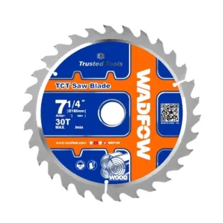 Lưỡi cưa gỗ TCT 185mm-30T WADFOW WTC1K02