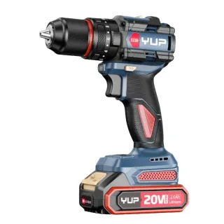 Máy khoan pin YUP YP20 DR13M (bộ 2 pin/2Ah & sạc)