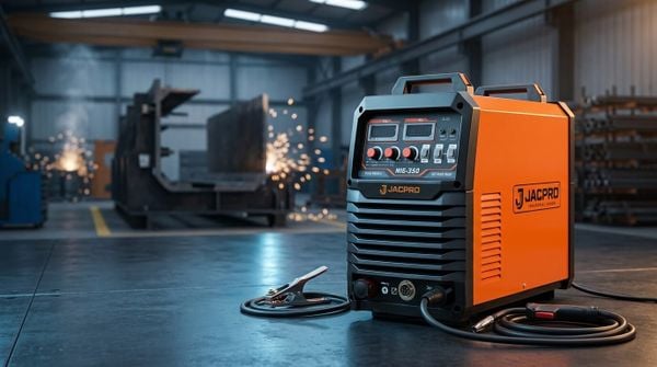 Máy hàn MIG công nghiệp JACPRO MIG-350 Đa chức năng, chu kỳ tải 100%, vận hành bền bỉ
