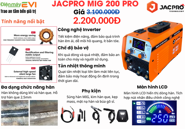 Top máy hàn Jacpro đáng mua nhất 2025 - Hiệu suất cao, giá tốt nhất
