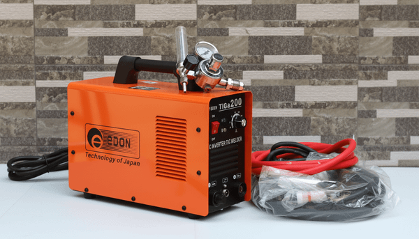 Máy hàn tig Edon TIG 200A Với mức công suất tiêu thụ 4.5KVA, đảm bảo khả năng làm việc ổn định